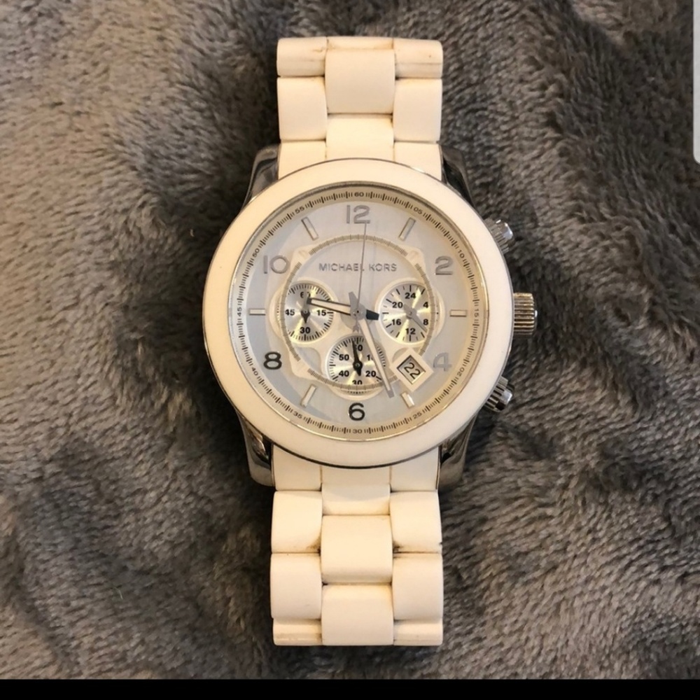 White Michael Kors Watch
